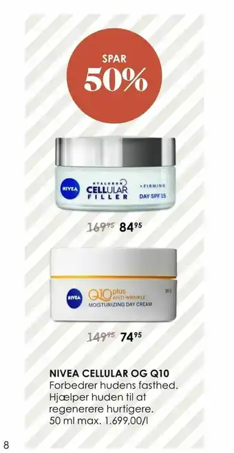 Matas Nivea cellular og q10 tilbud