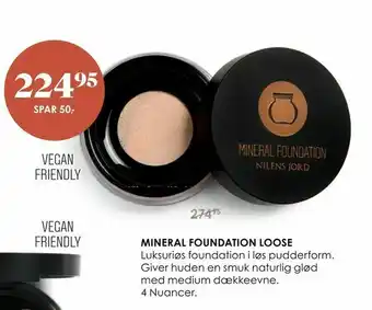Matas Mineral foundation loose tilbud