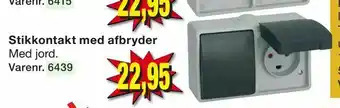 Harald Nyborg Stikkontakt med afbryder tilbud
