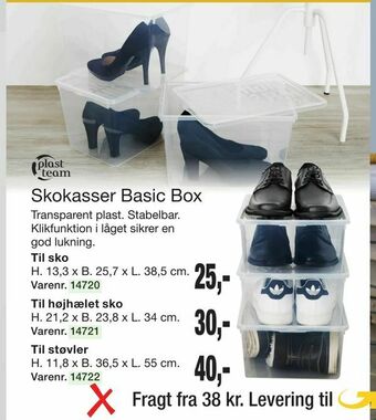 Harald Nyborg Skokasser Basic Box tilbud