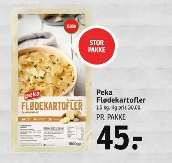 SPAR Peka Flødekartofler tilbud