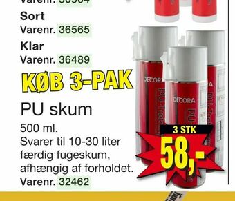 Harald Nyborg PU skum tilbud