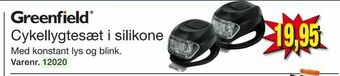 Harald Nyborg Cykellygtesæt i silikone tilbud