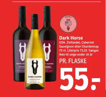 SPAR Dark Horse tilbud