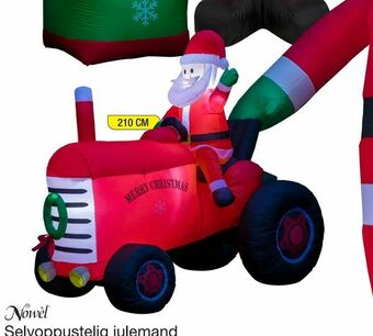 Harald Nyborg Julemand på traktor tilbud