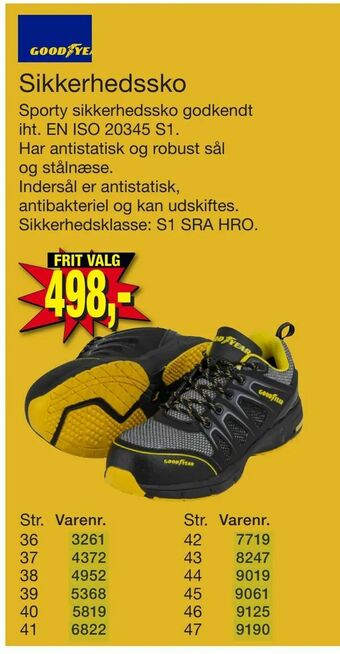 Harald Nyborg Sikkerhedssko tilbud