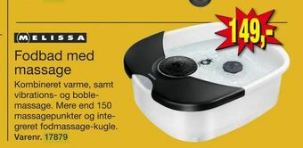Fodbad med massage