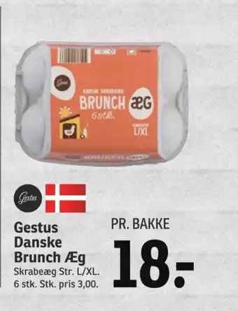 SPAR Gestus Danske Brunch Æg tilbud