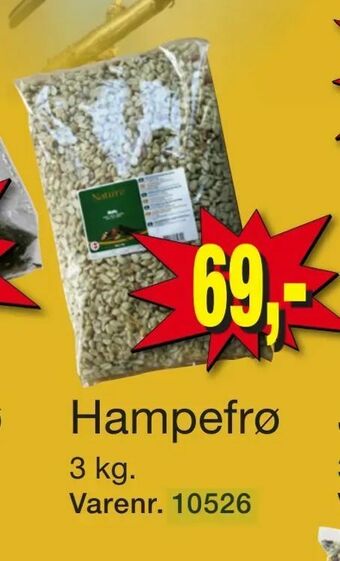 Harald Nyborg Hampefrø tilbud