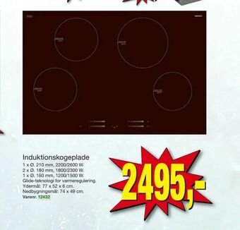 Harald Nyborg Induktionskogeplade tilbud
