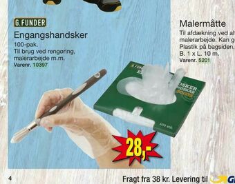 Harald Nyborg Engangshandsker tilbud