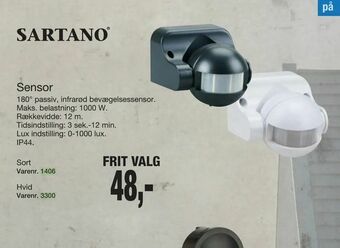 Harald Nyborg Sensor tilbud