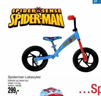 Harald Nyborg Spiderman Løbecykel tilbud