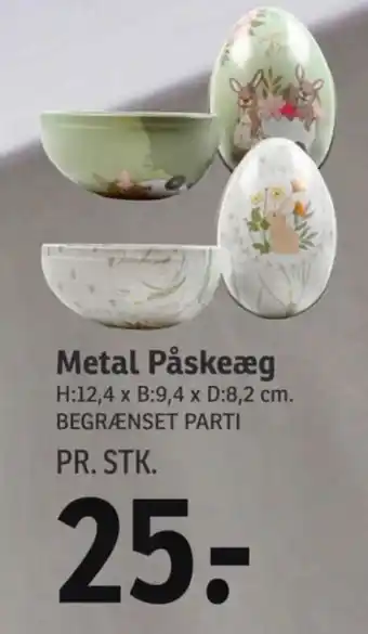 SPAR Metal Påskeæg tilbud