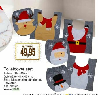 Harald Nyborg Toiletcover sæt tilbud