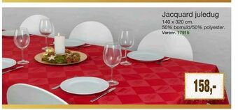 Jacquard juledug