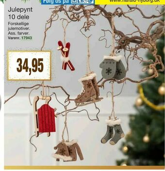 Harald Nyborg Julepynt 10 dele tilbud