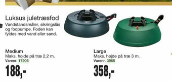 Harald Nyborg Luksus juletræsfod tilbud