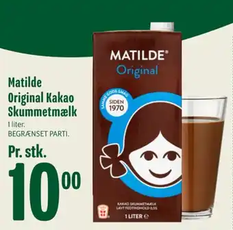 Min Købmand Matilde Original Kakao Skummetmælk tilbud