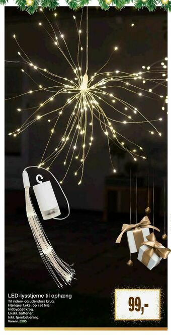 Harald Nyborg LED-lysstjerne til ophæng tilbud