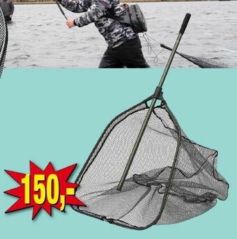 Harald Nyborg Kinetic fangstnet med skaft tilbud