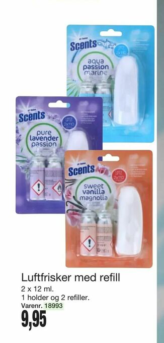 Harald Nyborg Luftfrisker med refill tilbud