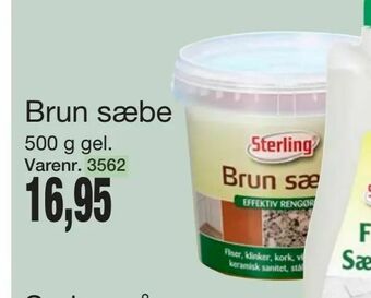 Harald Nyborg Brun sæbe tilbud