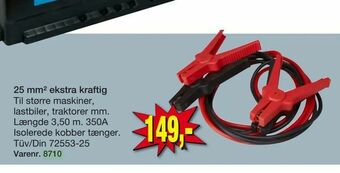 Startkabel i kobber