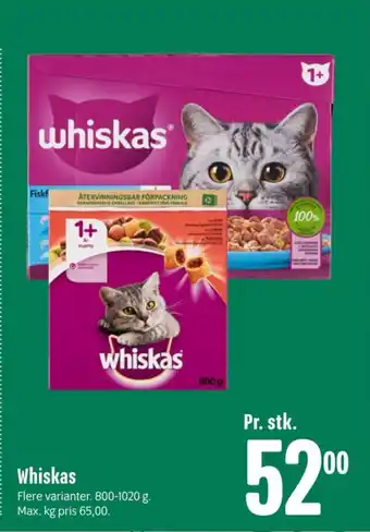 Min Købmand Whiskas tilbud