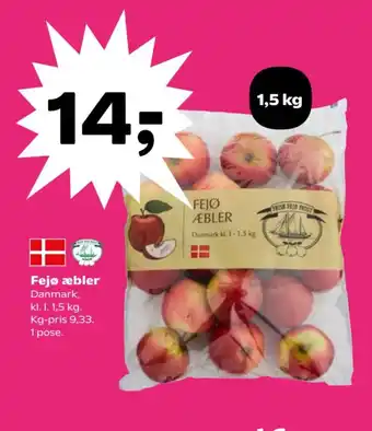 Kvickly Fejø æbler tilbud