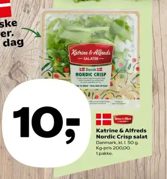 Katrine & Alfreds Nordic Crisp salat