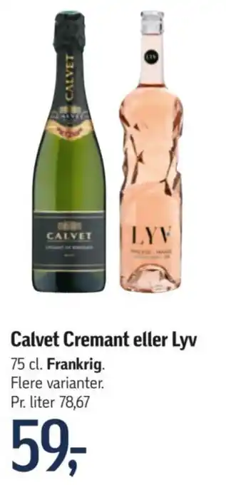 Føtex Calvet Cremant eller Lyv tilbud