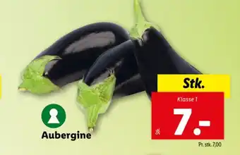 Lidl Aubergine tilbud