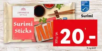 Lidl Surimi tilbud