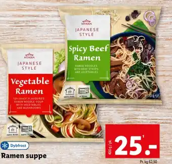 Lidl Ramen suppe tilbud