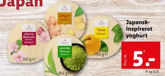 Lidl Japansk-inspireret yoghurt tilbud