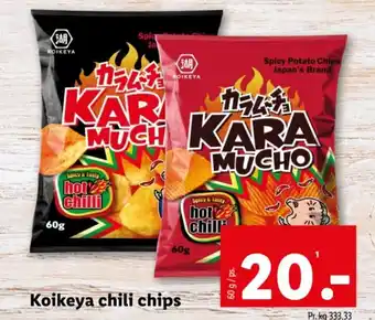 Koikeya chili chips