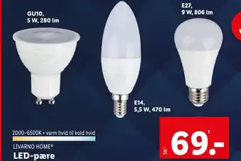 Lidl LED-pære tilbud