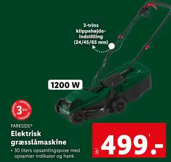 Lidl Elektrisk græsslåmaskine tilbud