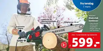 Lidl Elektrisk kædesav tilbud