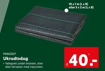 Lidl Ukrudtsdug tilbud