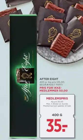 MENY AFTER EIGHT tilbud