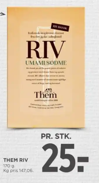 MENY THEM RIV tilbud