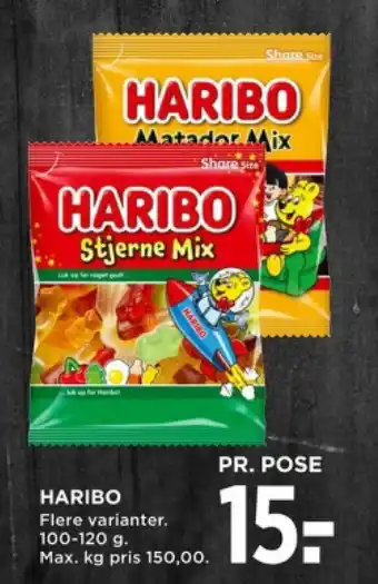 MENY HARIBO tilbud