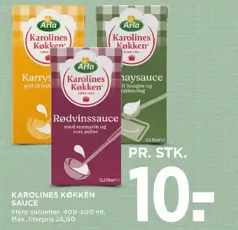 MENY KAROLINES KØKKEN SAUCE tilbud