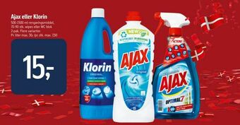 Føtex Ajax eller Klorin tilbud