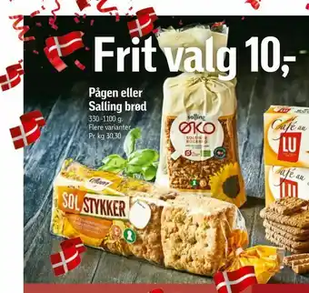 Føtex Pågen eller Salling brød tilbud