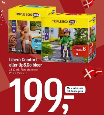 Føtex Libero Comfort eller Up&Go bleer tilbud