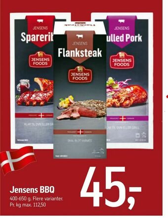 Føtex Jensens BBQ tilbud