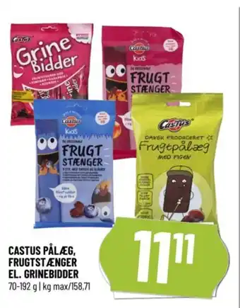 Løvbjerg CASTUS PÅLÆG, FRUGTSTÆNGER EL. GRINEBIDDER tilbud
